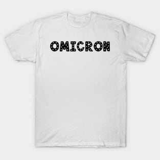 Omicron Star Letters T-Shirt